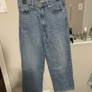 Levi's High Waist Straight Jeans